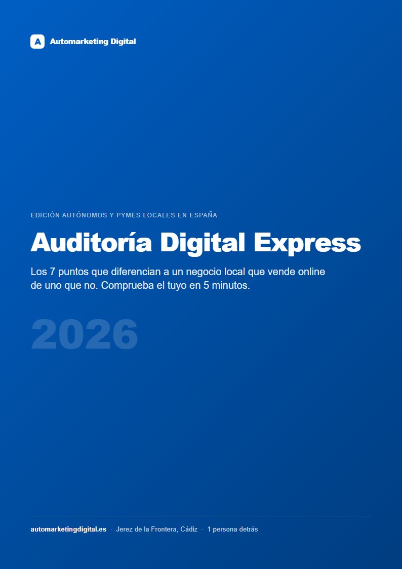 Portada Auditoría Digital Express 2026